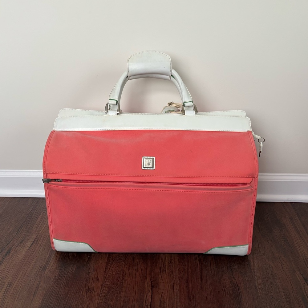 DVF DESIGNER WEEKENDER BAG MAN
MADE SUEDE PINK